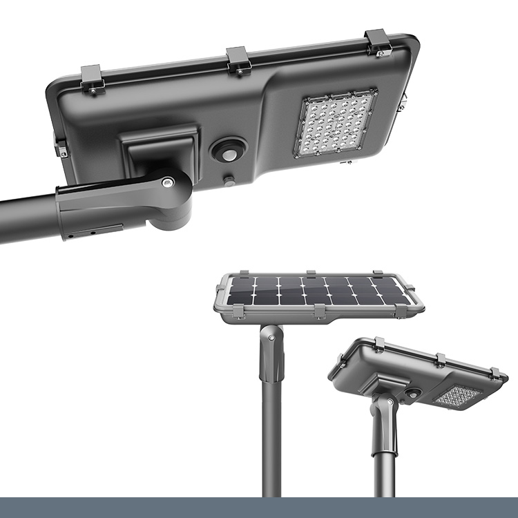 5 Years Warranty IP66 Outdoor Road Pole Lamp Integrated All in One Solar Power LED Solar Street Light