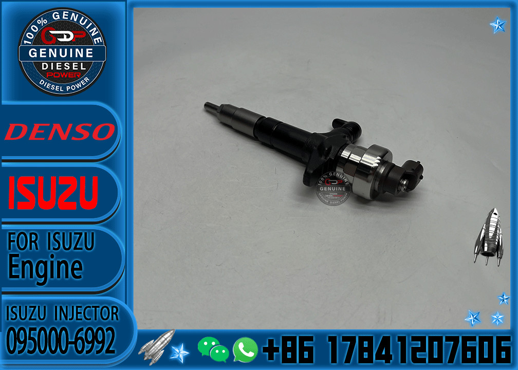 New Diesel Fuel Injector 095000-6990 095000-6991 095000-6992 095000-6993 Injector 8980116050 8-98011605-0 For ISUZU 4JK1