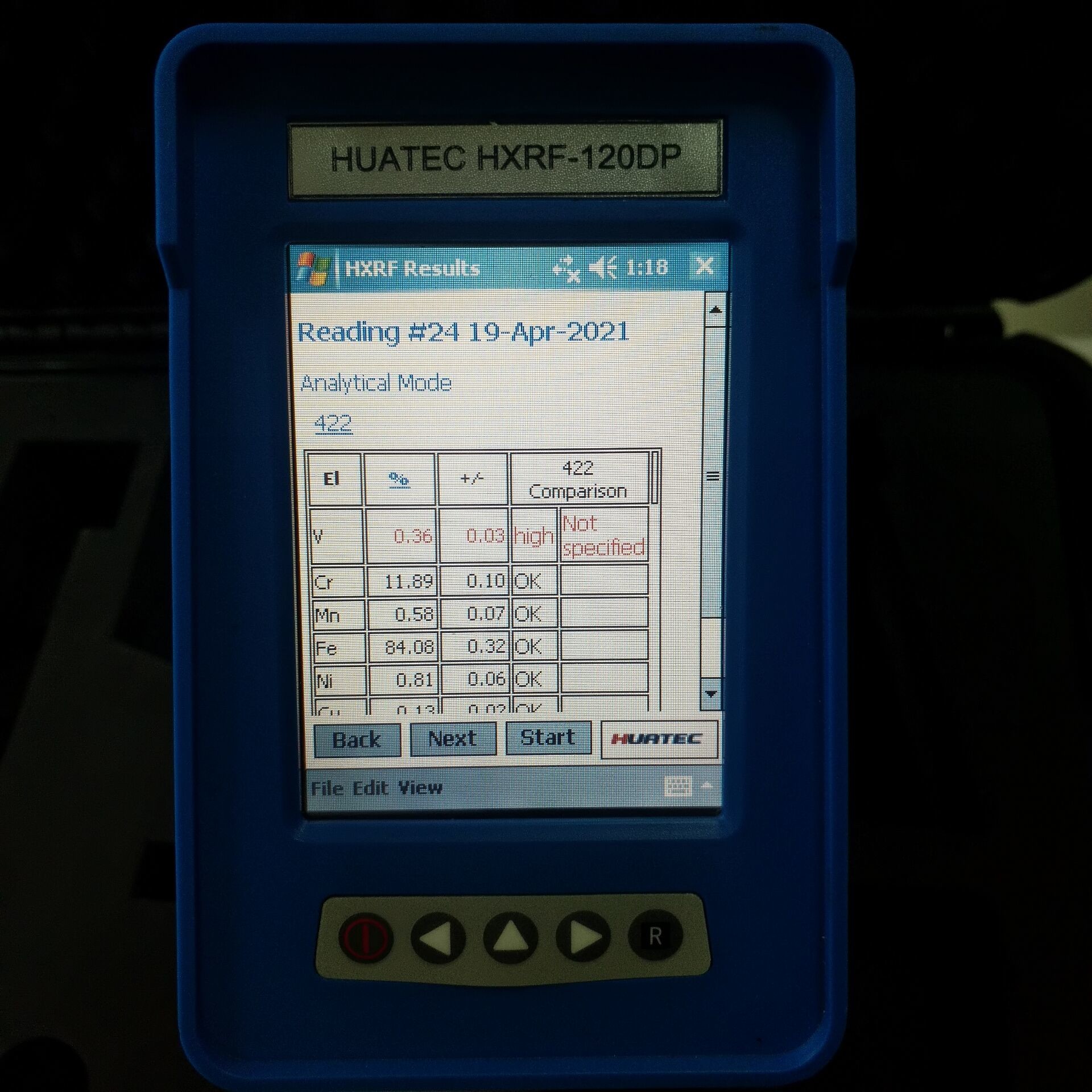 Gun Bluetooth Xrf Handheld Metal Alloy Analyzer