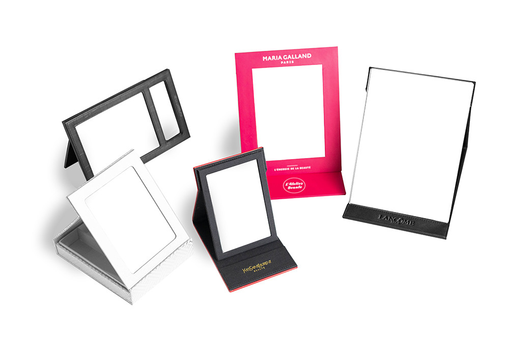 Customized Lightweight Travel Makeup Mirror Easy To Clean
