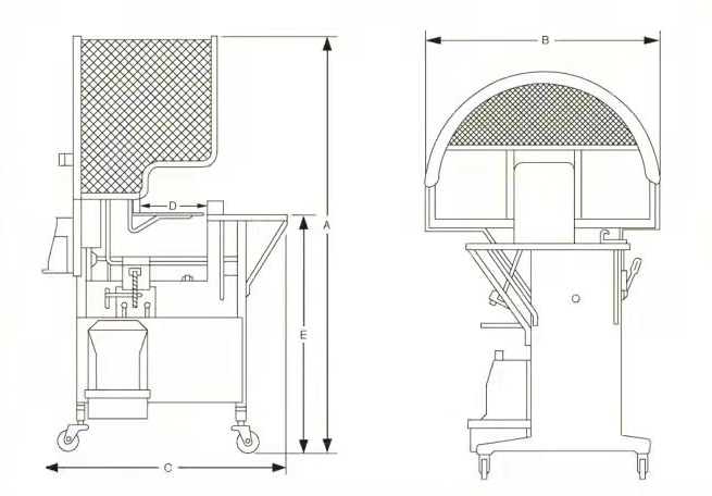 Manual Carton Box Strapping Machine Single Bundling Or Double Bundling