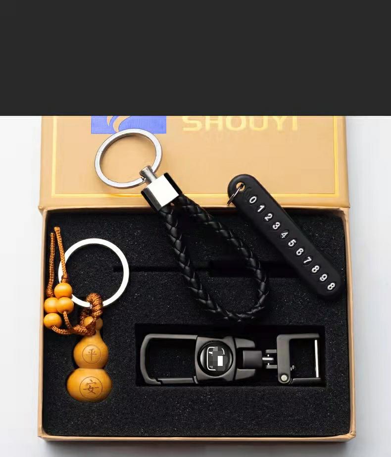 Car Key Clip Durable Key Chain Ring Holder Heavy Duty Antiwear ODM
