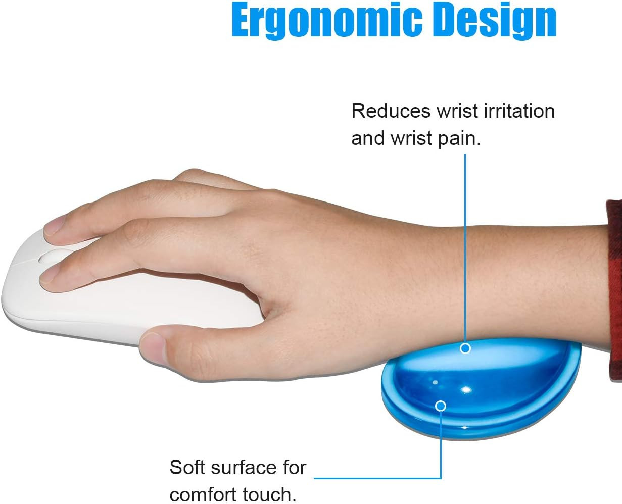 Anti Skid Odorless Electronics Silicone Case Wrist Pad For Office Laptop