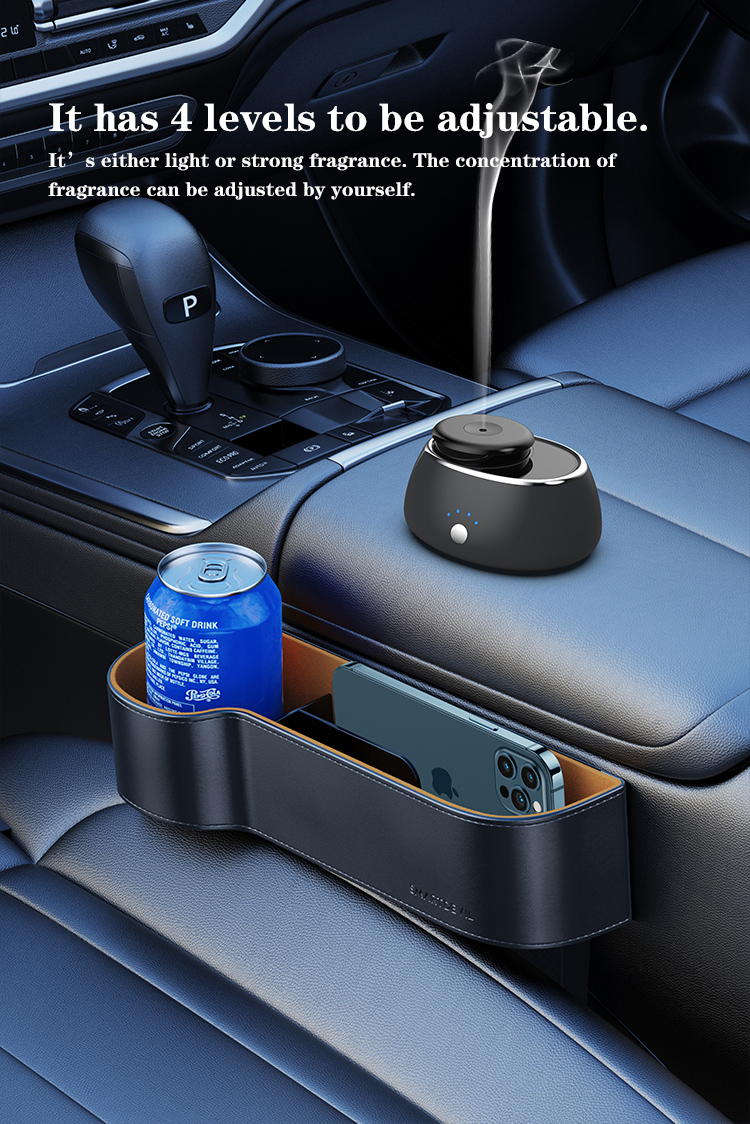 HOMEFISH 30ml Car Electric Fragrance Diffuser Solar Powered