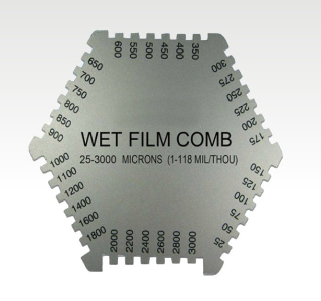 25-3000um Wet Film Thickness Gauge Comb Type, Paint Coating Thickness Tester Meter Gage