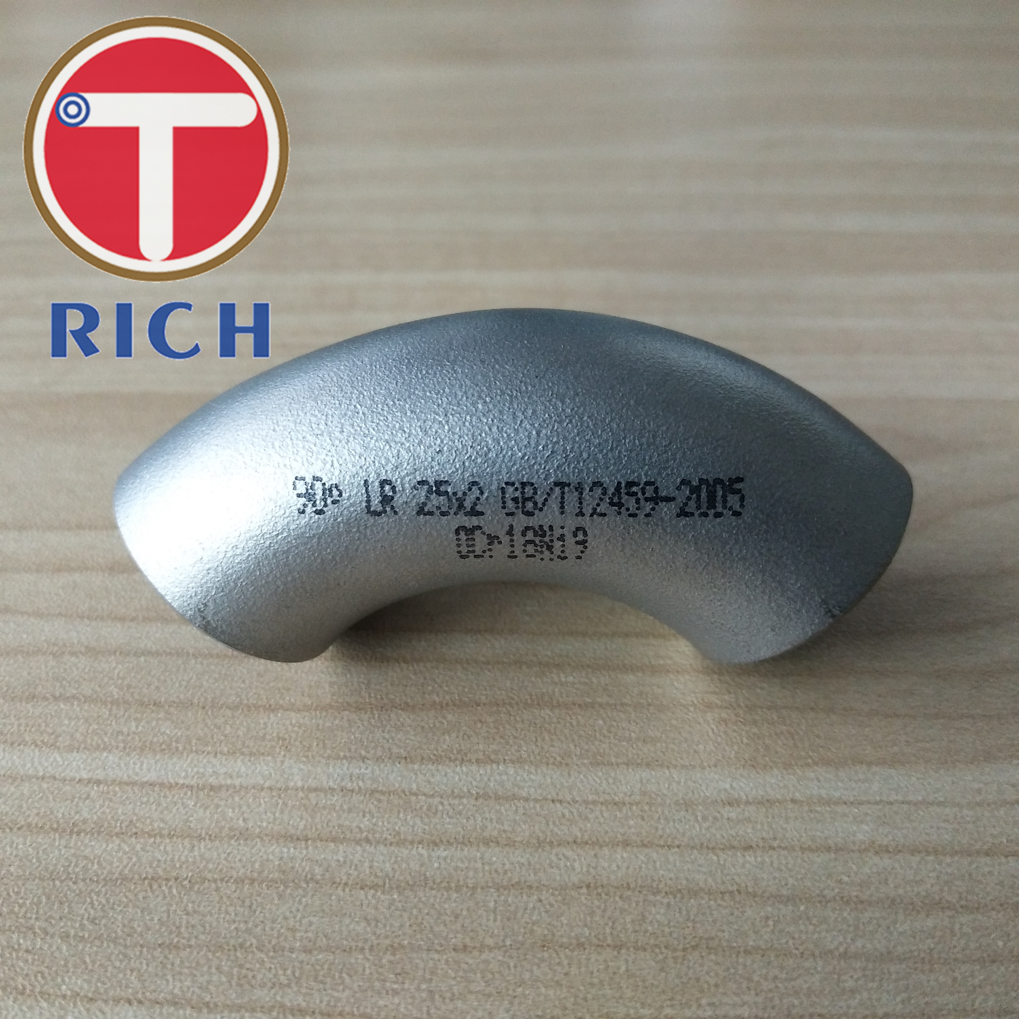 DIN B16.9 Malleable Cast Iron 90 Degree Elbow Stainless Steel Machining