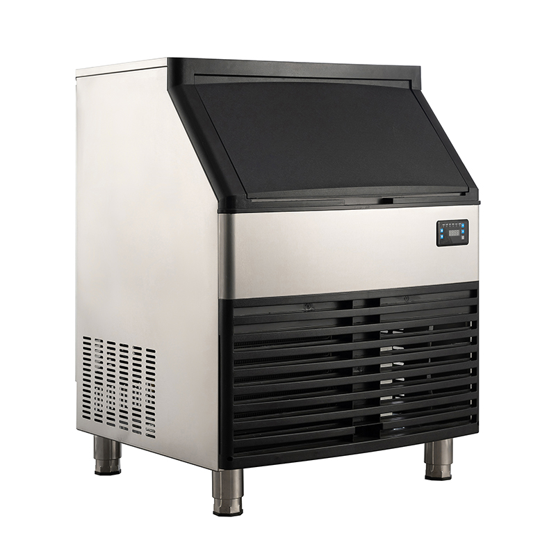 60KG Ice Storage Capacity Production Line Cube Ice Maker Machine for Building Material Shops