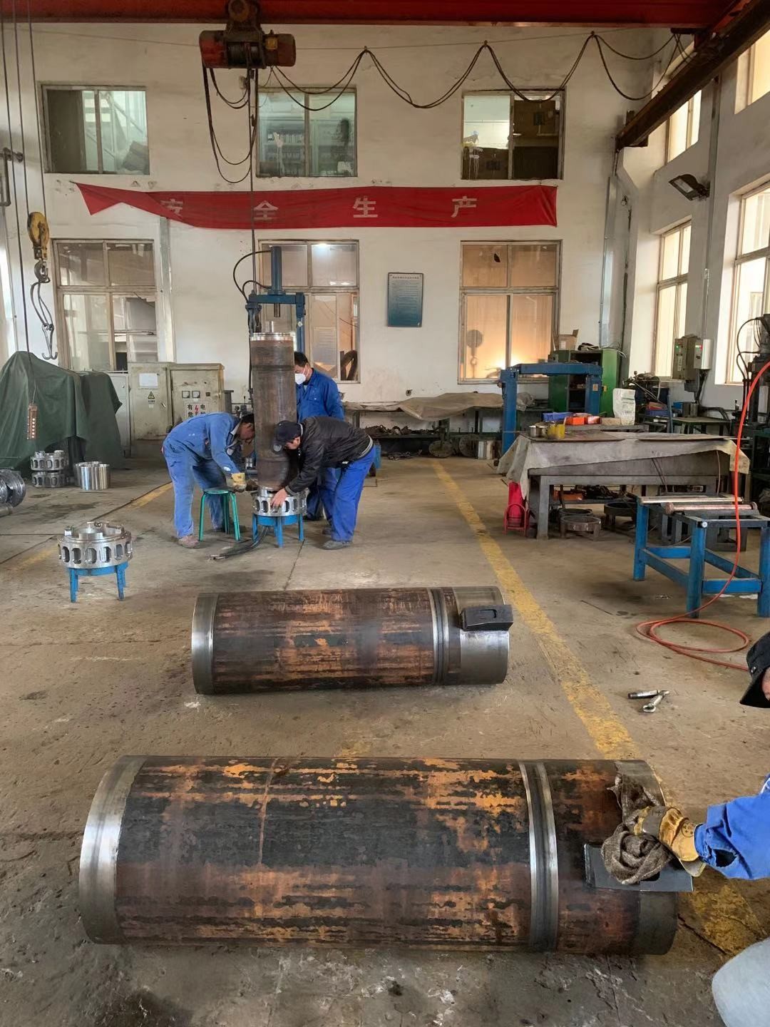 3100mm Length vibroflot drive pile machine