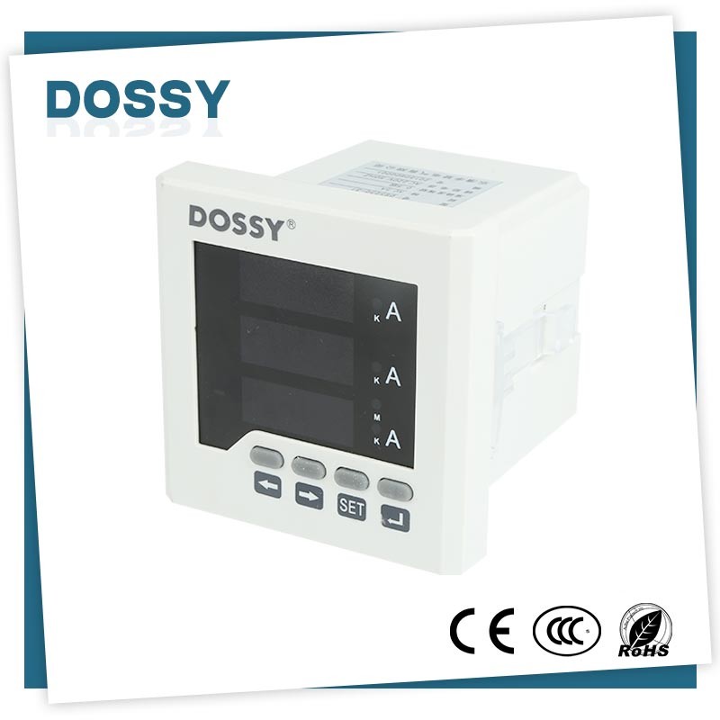 Volt/Amp/Hz/Watt three phase energy meter digital meter 3 phase digital panel meter