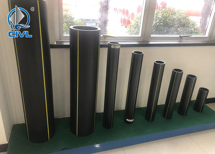 8M Length PE Water Supply Pipe DN20-800 HDPE Mine Gas Pipe