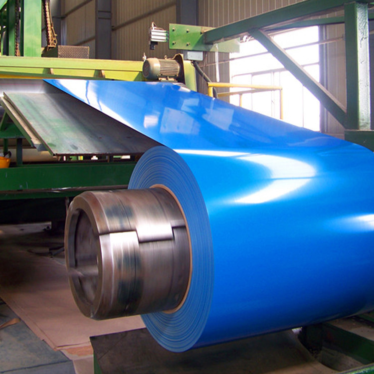 4mm-300mm Prepainted Galvanized Steel Coils TISCO Hot Dip Blue