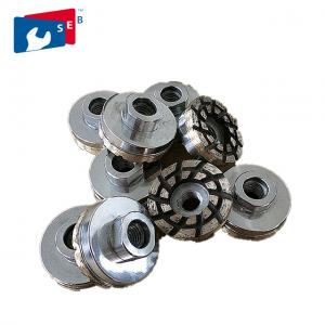 China 110 Mm Double Row Diamond Cup Grinding Disc For Granite Angle Grinder on sale
