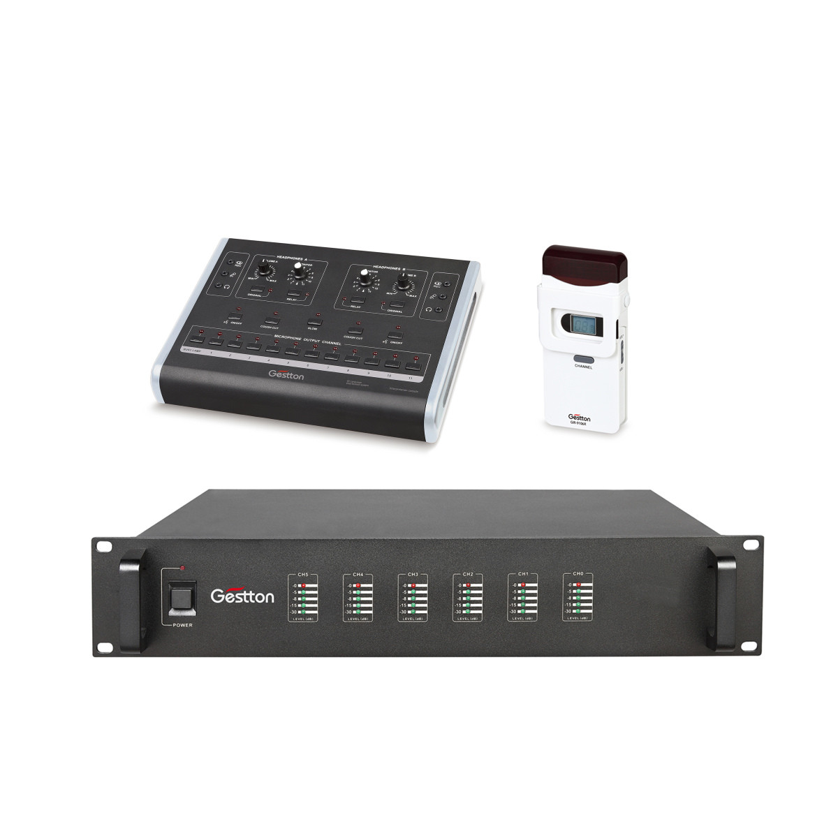 40db S/N Wireless IR Simultaneous Interpreter For Conference PLL Synthesized