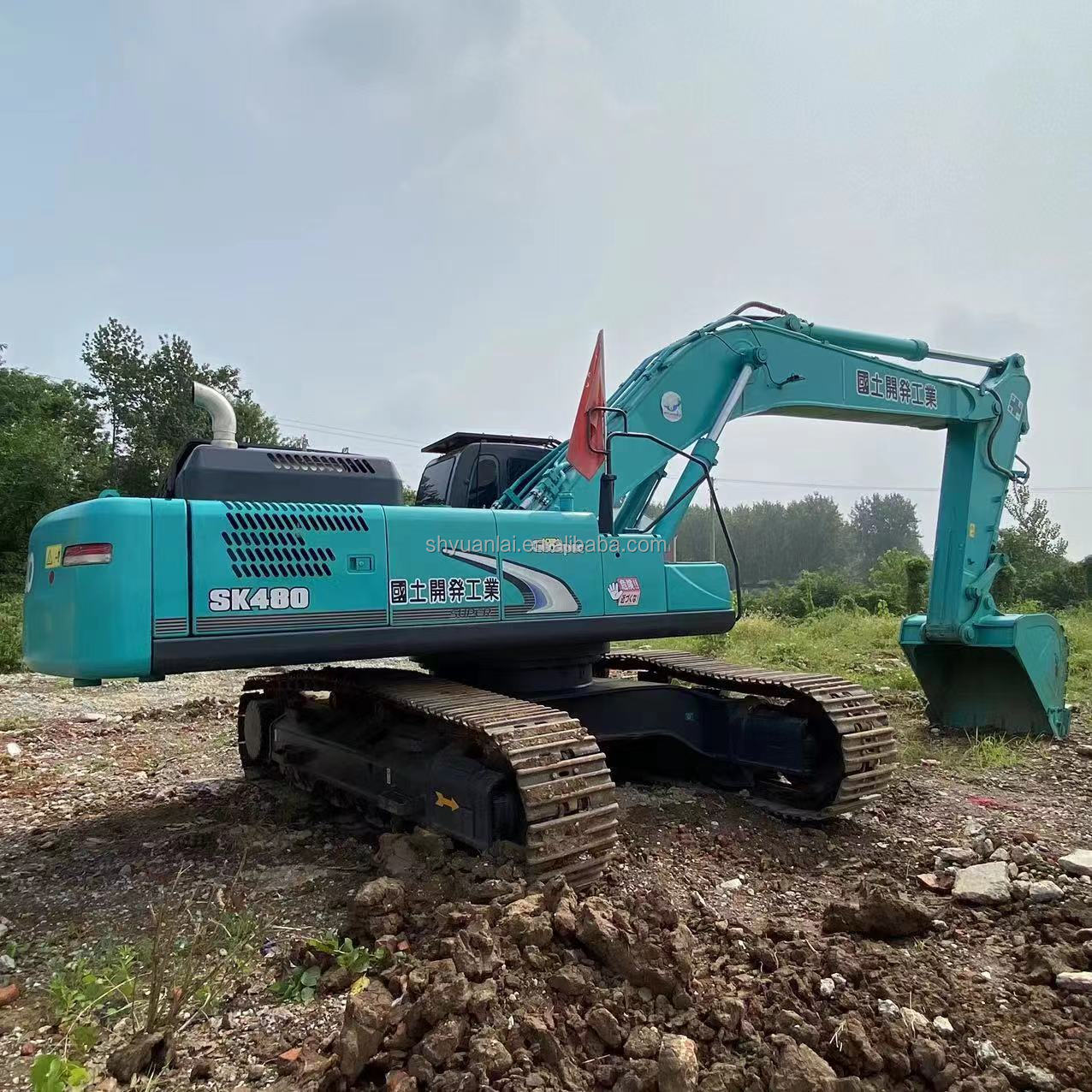 48T Kobelco SK480 Digger Machine Good Condition Japan Original Second Hand Excavator