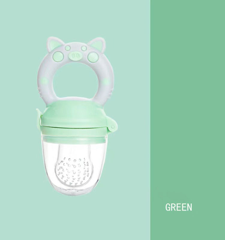 Food Grade Silicone Tooth Grinding Stick Baby Fruit And Vegetable Biting And Supplementary Food Grinding Device
