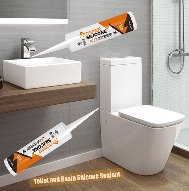 100% Waterproof & Crack Proof Anti Mould Silicone Sealant 300ML White Color