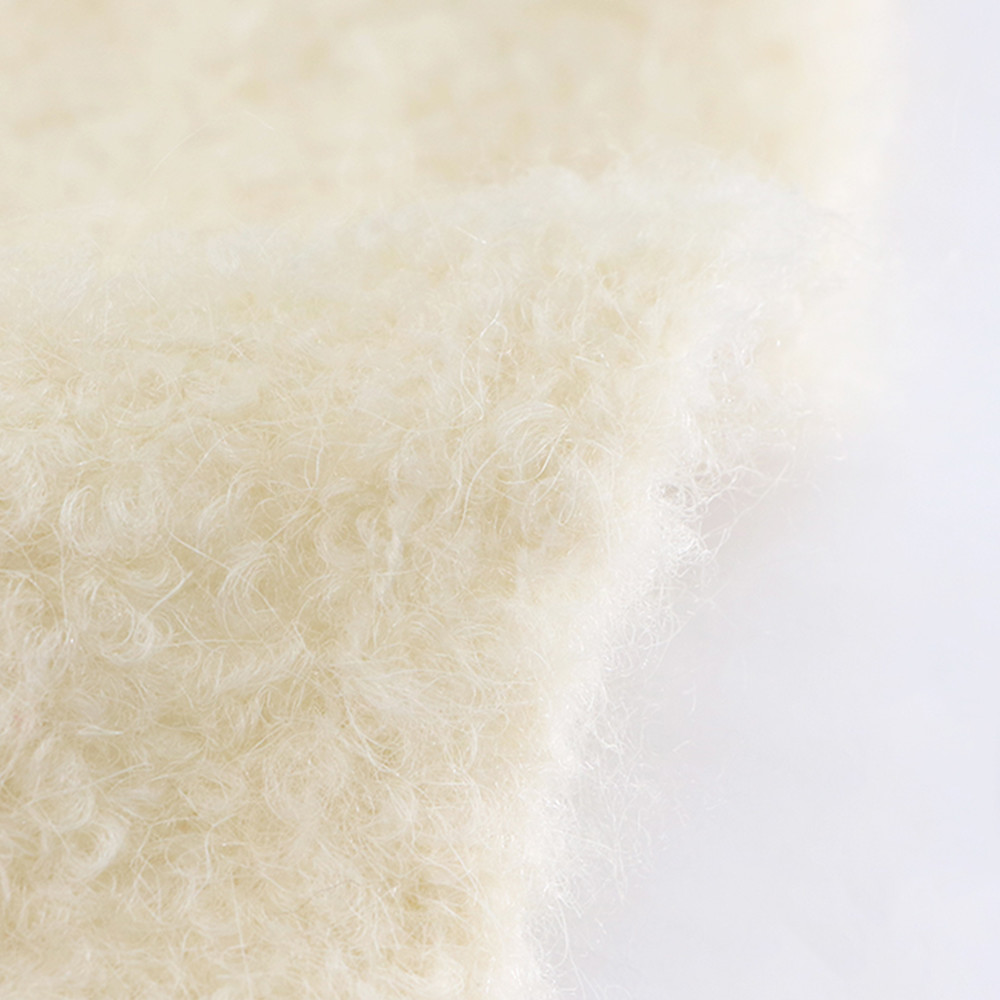 1/4.9NM Polyester Loop Wool Yarn For Knitting Gloves And Sweaters