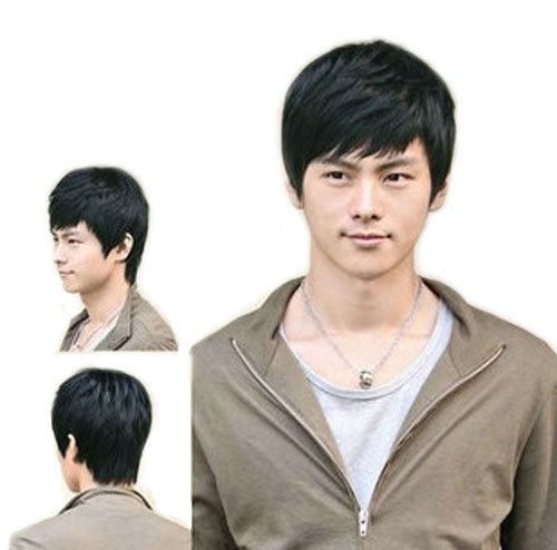 Fashion Men's Short Layered Wig