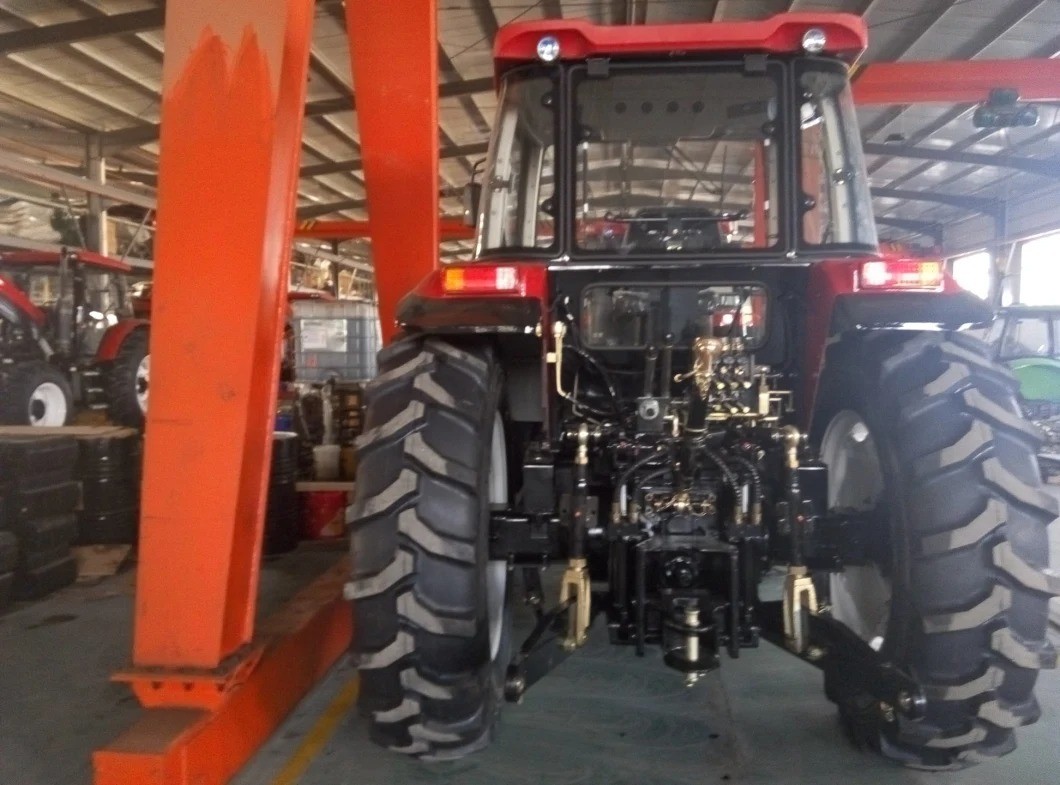 130HP Agricultural Farm Tractor Euro III Engine Water Cooling Tractor