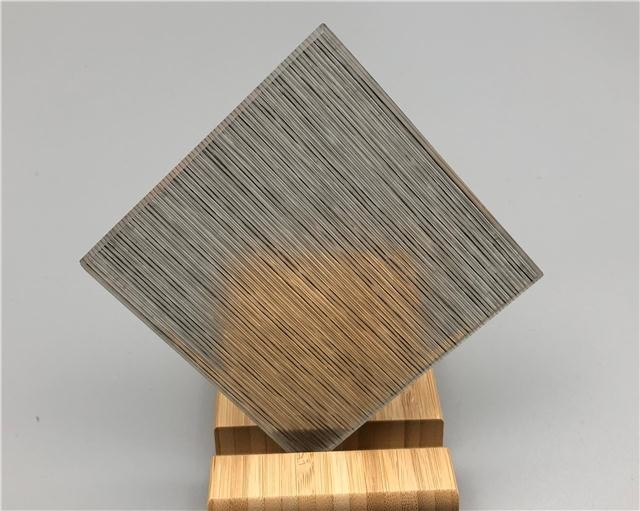 15mm Speciality Glass Laminated Wired Glass For Window Glass With Unique Design