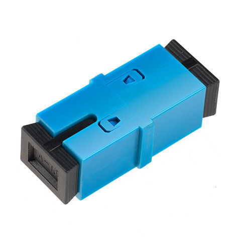 SC PC SC APC Simplex Adapter Two End Face Precision Docking Blue Color