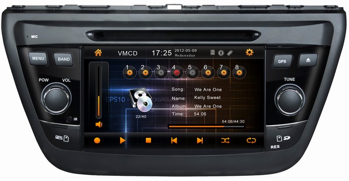 car multimedia system for Suzuki SX4 2014 with FM radio RDS TV OCB-7058