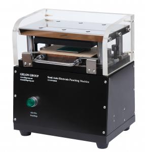 Buy cheap Compact Precision Pneumatic Die Cutter With A Pair Die Electrode Cutting Machine For Pouch Battery Research Gn-S100p product