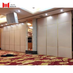 Buy cheap 50dB 65mm Board Foldable Wood Partition Wall Aluminum Frame product