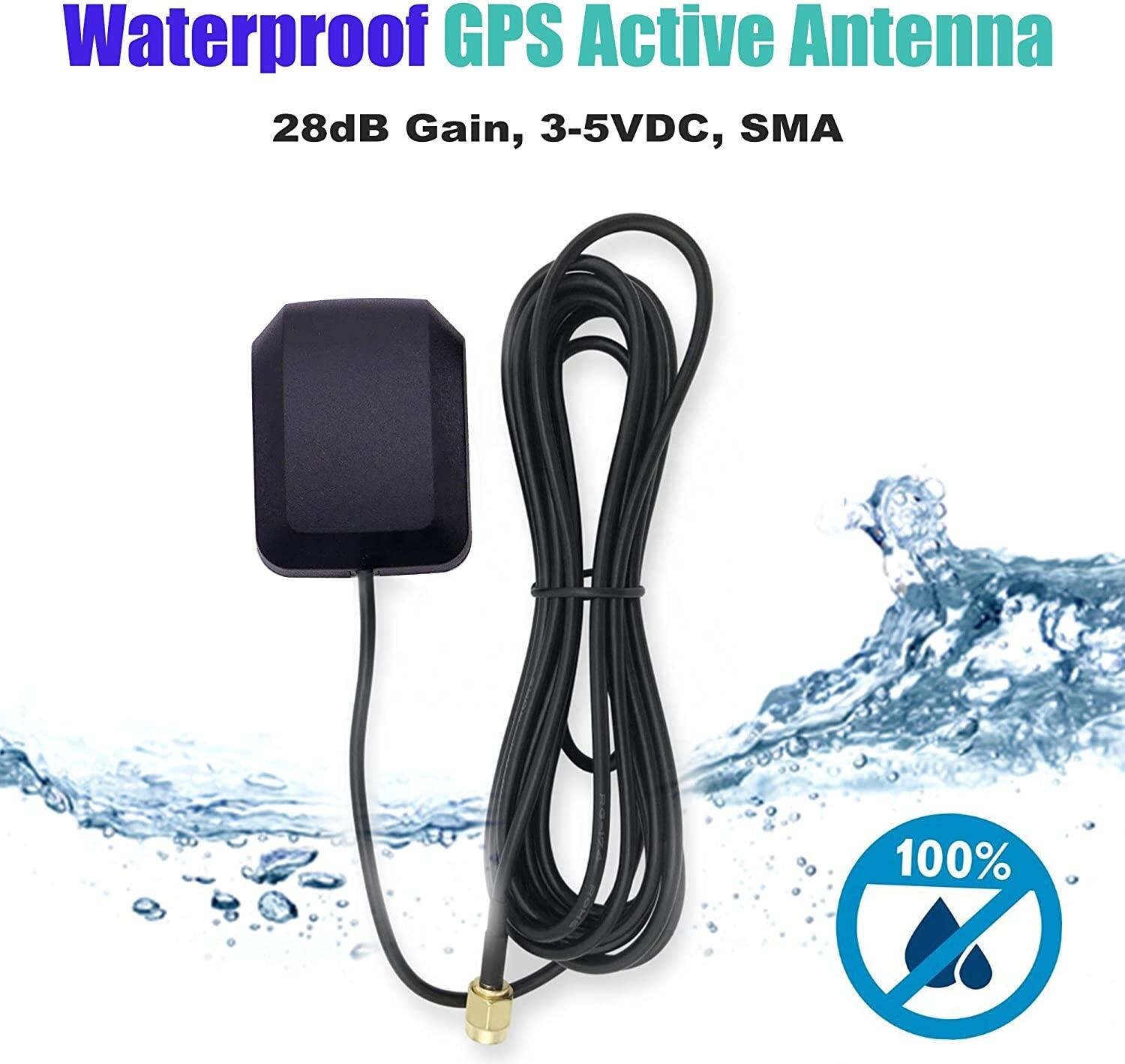 Active GPS Antenna Fakra Connector for MFD2 RNS2 MFD3 RNS510 Sat Nav Cable Length 5000mm