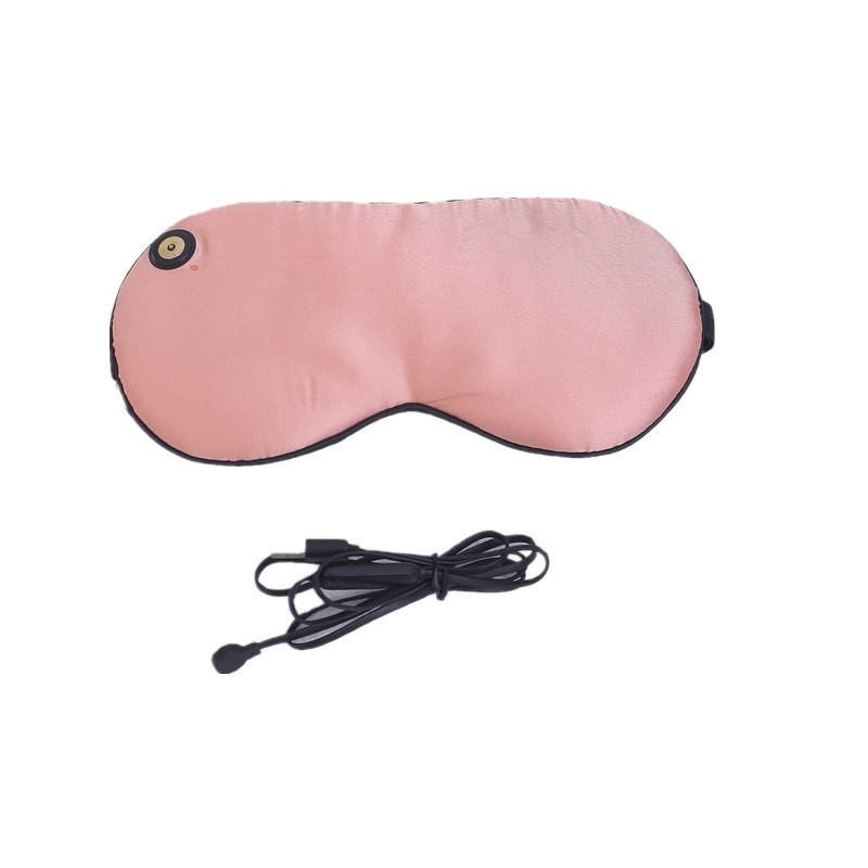 Graphene Heat Packs Electric Silk Eye Mask For Man Women Sleep
