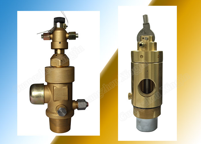 Custom Brass Steel Fm200 Cylinder Valves With Manual Actuator