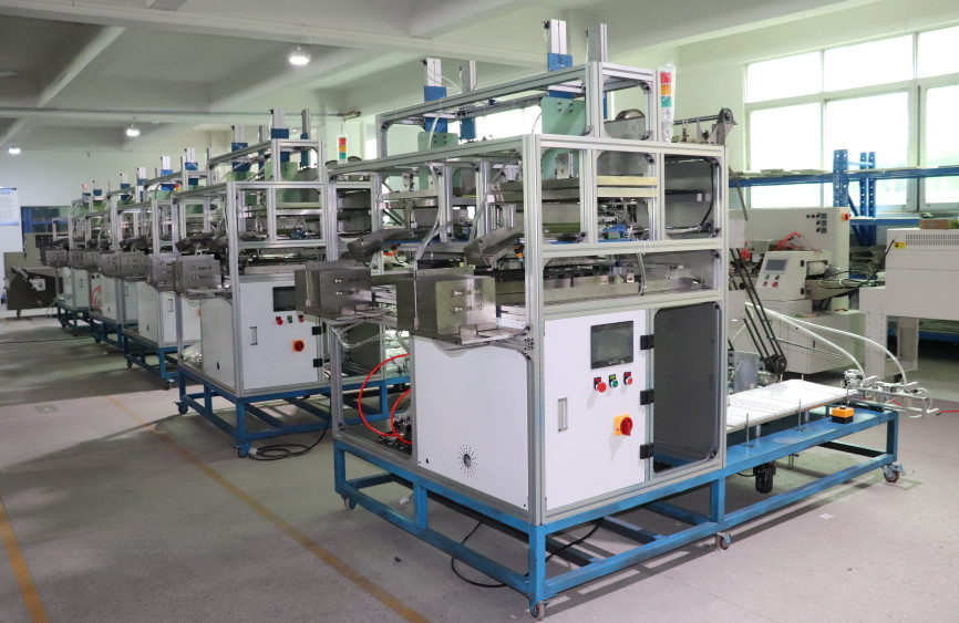 Stacking Apron Automatic Folding Wrapping Machine Mechanical Driven Type