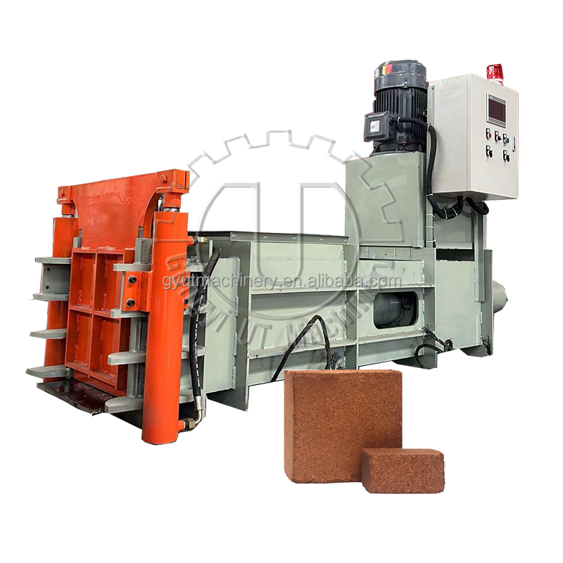 Briquette Press Baler Block Making Machines For Coconut Coir Cocopeat Blocks Press