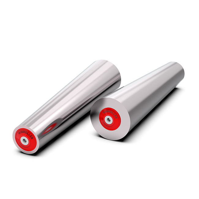Low Friction Steel Sprocket Driven Taper Roller Assembly Line Drum Precision-Engineered Low-Noise Conical Roller Dia50mm