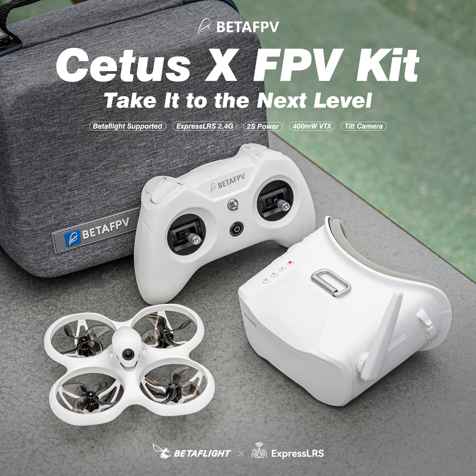 Adjustable Camera Betafpv Cetus X Brushless FPV Quadcopter Perfect for Indoor Racing Drone ELRS 2.4G Outdoor RC