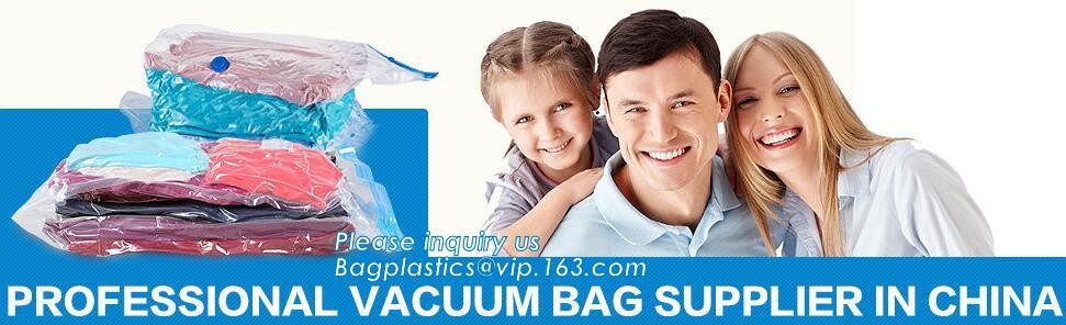 vacuum travel bag pa pe vacuum storage bag roll up, hand rolling pa vacumm bag, plastic vacuum travel bag, bagplastics
