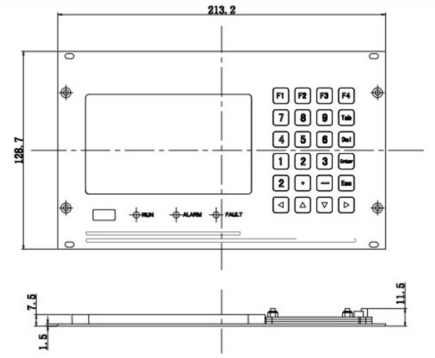 24 Keys Type Metal Numeric Keypad With Excellent Water Resistant Performance