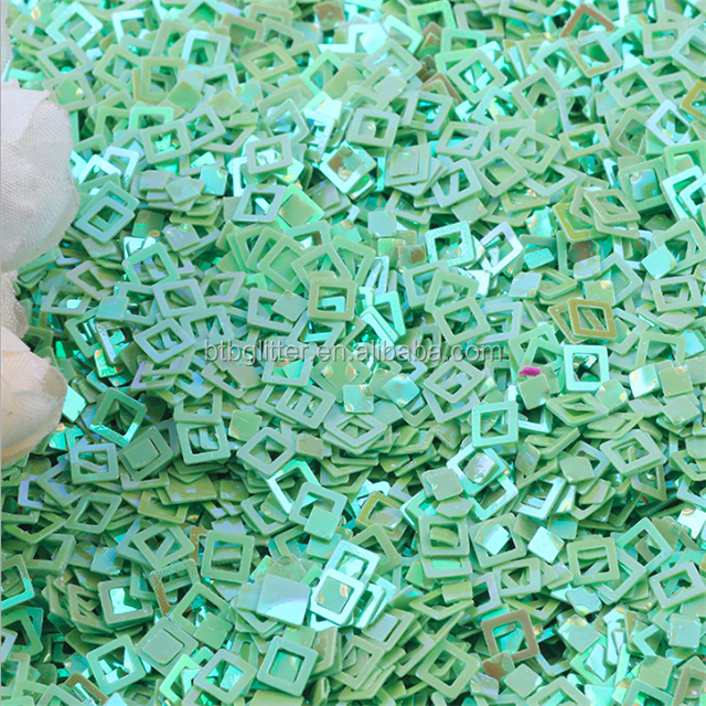 Transform Your Nails with Colourful Nail Beauty Products Plastic Blank Square Pieces Sequined Fluorescent Pieces and More
