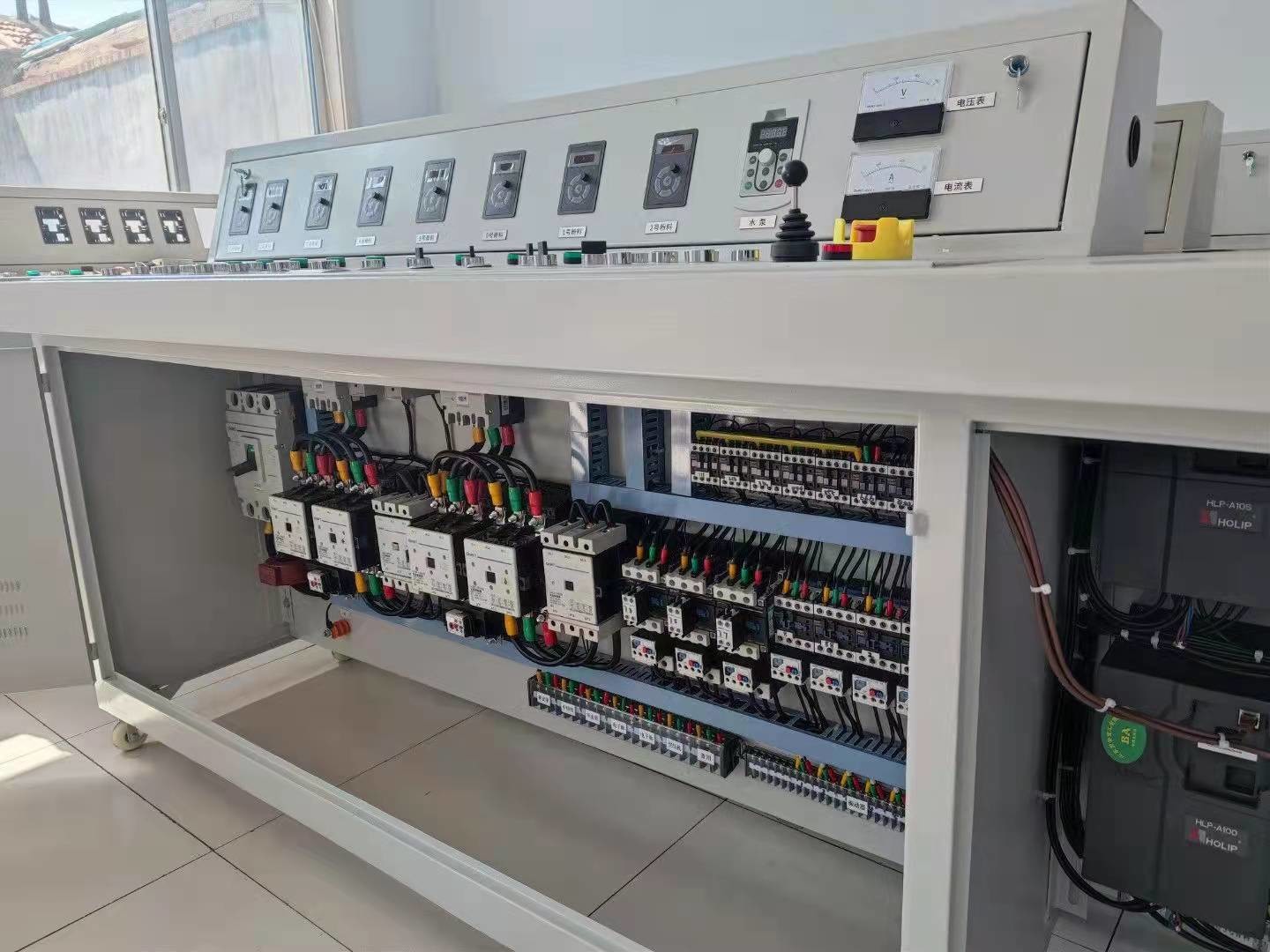 Control Cabinet Batching Plant Parts For Stabilized Soil Mixing Station