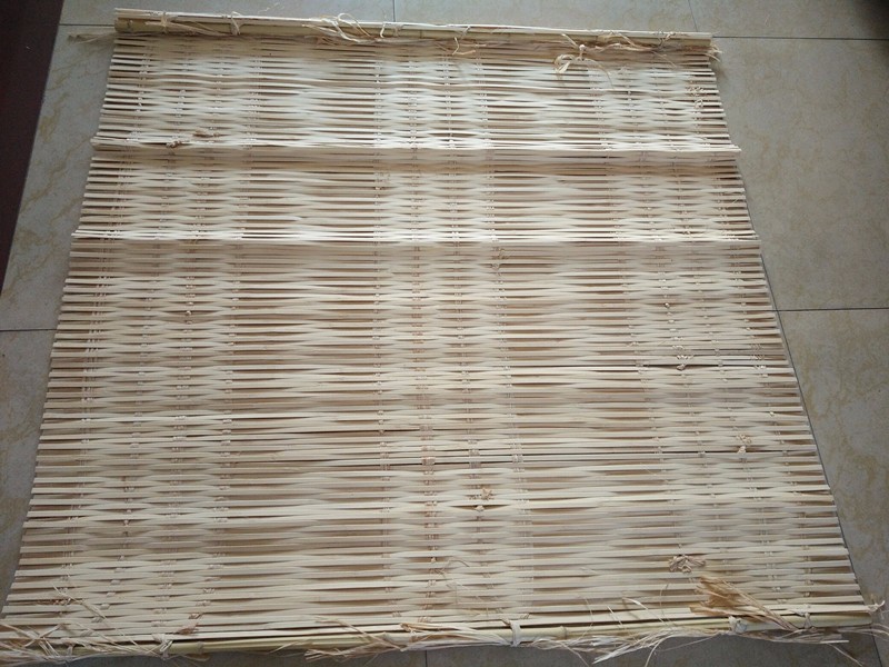 Wear Resistant Bamboo Schach Mat , Bamboo Window Blinds Outdoor High Strength