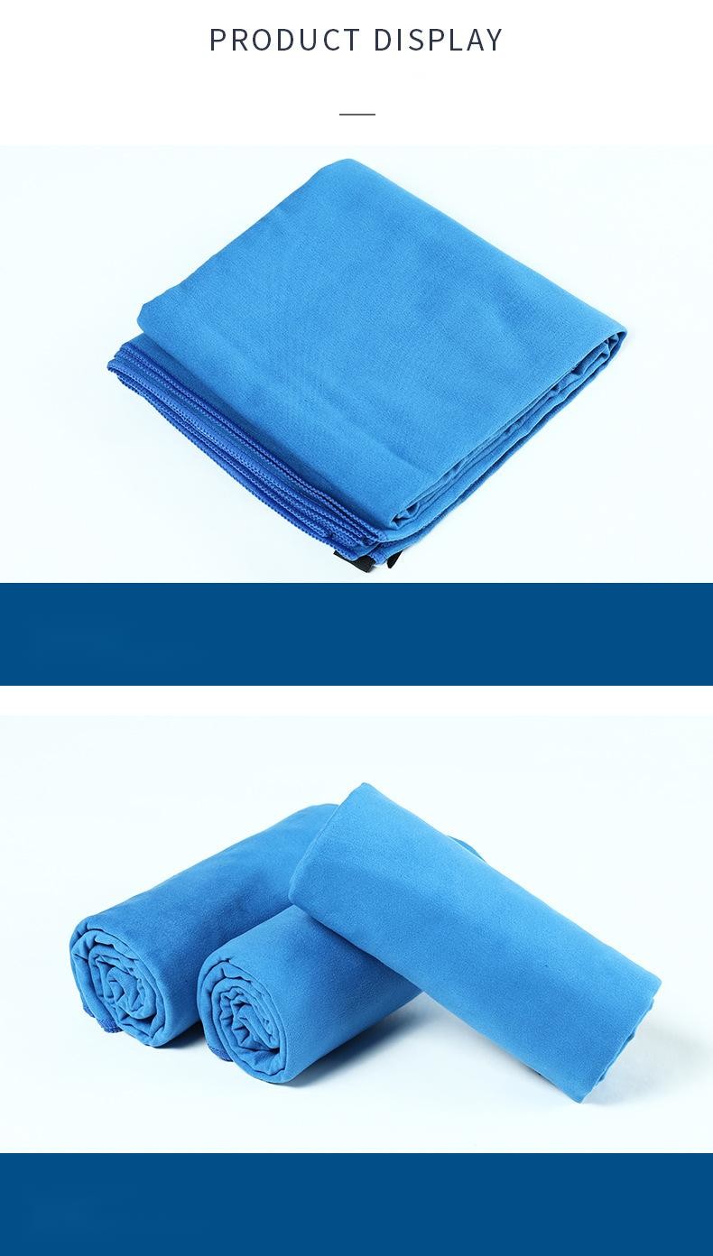 40x80cm Micro Suede Towel 80 Polyester 20 Polyamide Microfiber Cloth