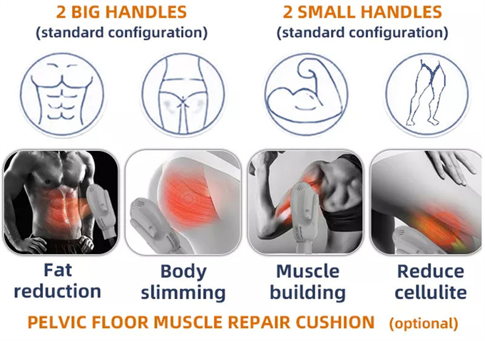 2 Handles Buttbuck Lifting Weight Loss Ems Machine Sculpting Muscle Massage