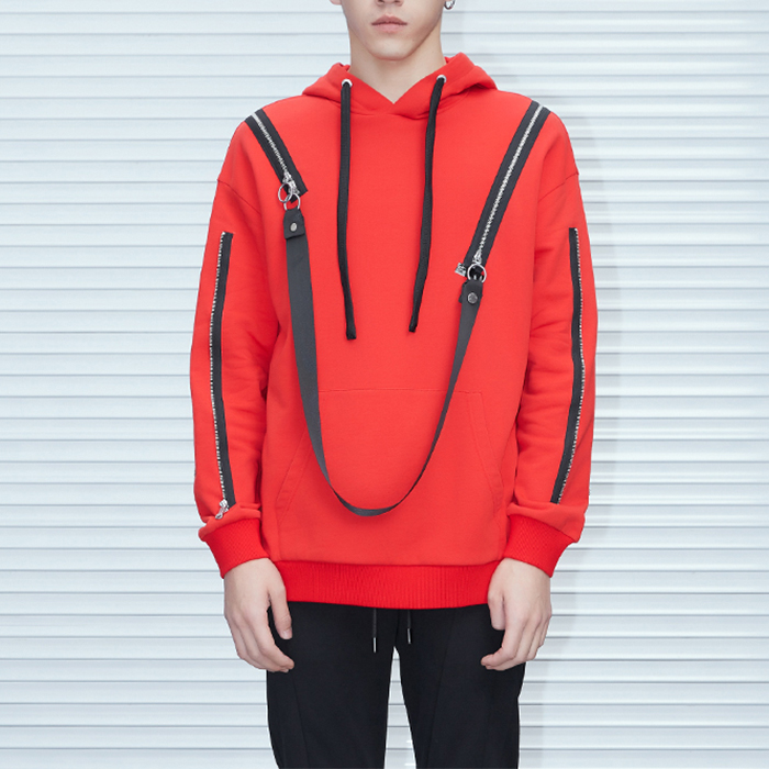 Crewneck Mens Hoodies And Sweatshirts Hip Hop Style Breathable Customzied Size