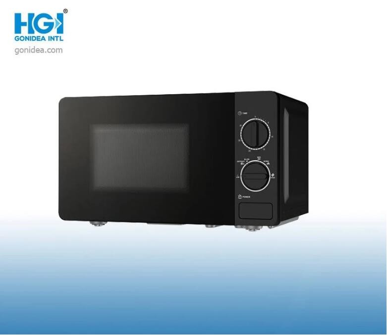 Black Stainless Steel Electric Microwave Oven 25L Gray