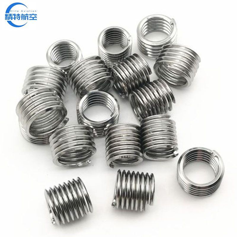 M6 Premium Quality Tangless Stainless Steel Wire Thread Inserts Fasteners