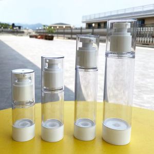 100ml Reusable Best Airless Lotion Pump Bottles Customized Logo