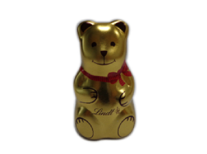 Customized Chocolate Tin Box , Bear Shape Food Grade Candy Tin Box Lightweight