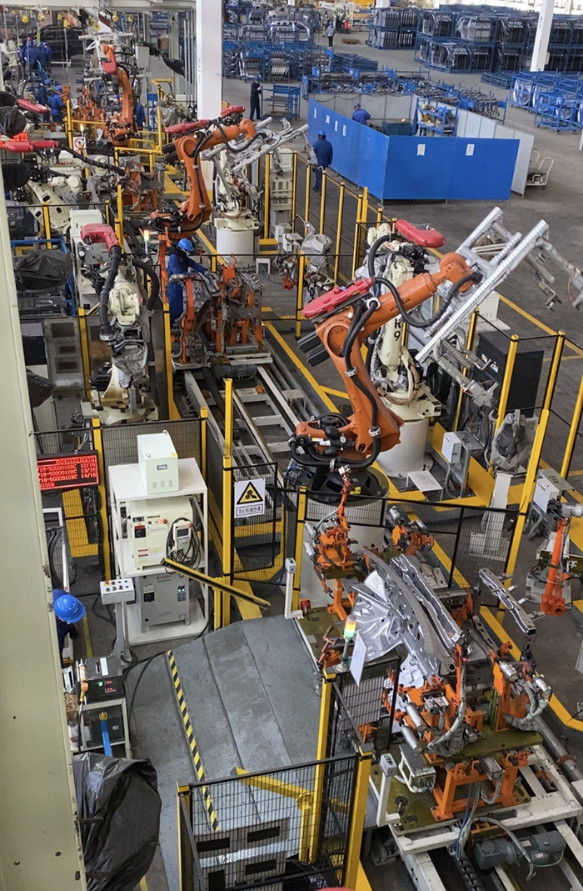 ZB20003-Wuhu Plant Welding Line 21 Production Capacity Improvement 30JPH Engine Room and Side Wall Project