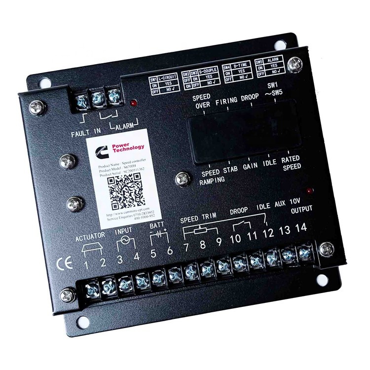 S6700H Electronic Motor Speed Generator Speed Control Unit for KTA500 Durable Design