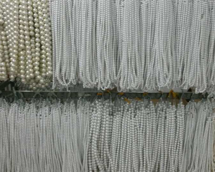 DIY Handmade Whtie Color 3mm -20mm Round Plastic Pearls Bead Strand